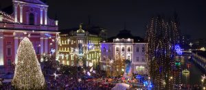 Il Viaggiatore Magazine - Illuminazioni natalizie - Lubiana, Slovenia