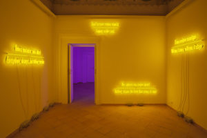 Il Viaggiatore Magazine - Joseph Kosuth - Maxima Proposito (Ovidio) 2017 - Foto Filippo Armellin