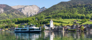 Battello sul Wolfgangsee-Salzkammergut-Austria-Cosa vedere a Salisburgo