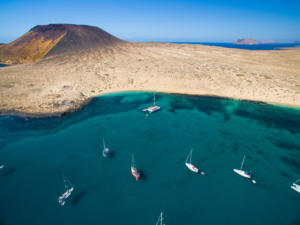 Isola La Graciosa-Playa La Francesca-Canarie-Spagna