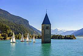 Il Viaggiatore Magazine - Lago di Resia, Alto Adige