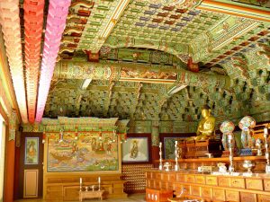 Interno di Tempio - Gyeongju - Corea del Sud