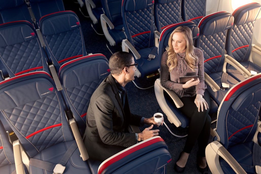 Il Viaggiatore Magazine - Boeing 767-400 - Delta Air Lines - Interno