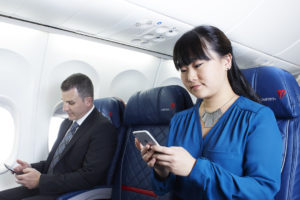 Il Viaggiatore Magazine - Interno del Boeing B767-400 della Delta Airlines