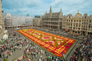 Il Viaggiatore Magazine-Tappeto di fiori-Grand Place-Bruxelles-Fiancre-Belgio