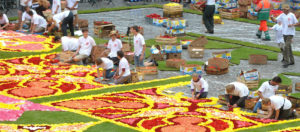 Il Viaggiatore Magazine -Tappeto di fiori-Grand Place-Bruxelles-Fiandre-Belgio