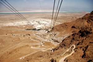 Il Viaggiatore Magazine-funivia per Masada-Isreale