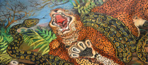 IlViaggiatoreMagazine-Antonio Ligabue-Leopardo con serpente