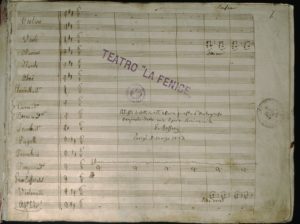 IlViaggiatoreMagazine-"Semiramide" di Gioachino Rossini-Partitura autografa-Teatro La Fenice-Venezia