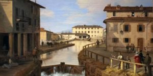 IlViaggiatoreMagazine-Il Naviglio dal Ponte di San Marco-Angelo Inganni-Gallerie d'Italia-Milano