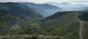 Vista dalla cima del Monte Maniva-Brescia