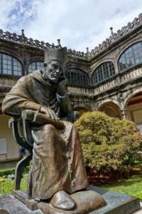 Statua di Santiago de Compostela-Santiago de Compostela-Spagna-Cammino di Santiago