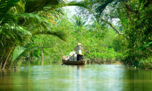 Cambogia, fiume Mekong