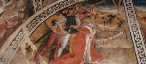 Particolare-Sant'Andrea e la visione della Croce-Chiesa di Sant'Andrea-Chiomonte-Torino