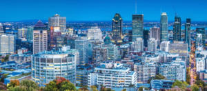 Panorama di Montreal-Canada