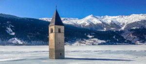 Campanile nel Lago di Resia-Val Venosta-Bolzano