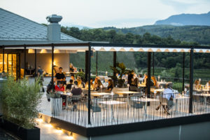 Ristorante Philiaz-Terrazza esterna-Lago di Caldaro-Bolzano