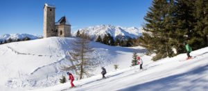 Monte S. Vigilio-Lezione di sci-Lana-Val Venosta-Alto Adige