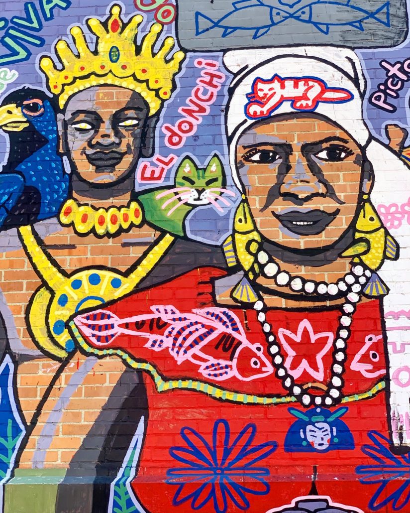 Murales a Medellin