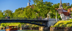 Ponte Ljuljanica-Lubiana-Slovenia