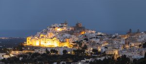 Ostuni al tramonto