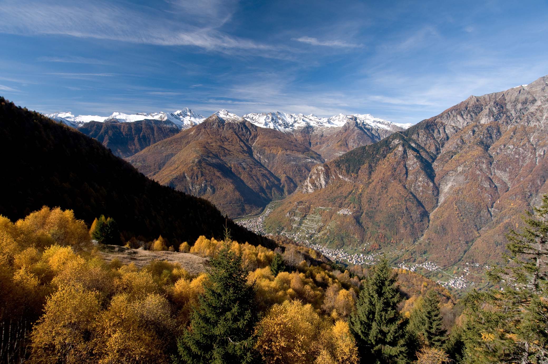 Valtellina cuore delle Alpi lombarde