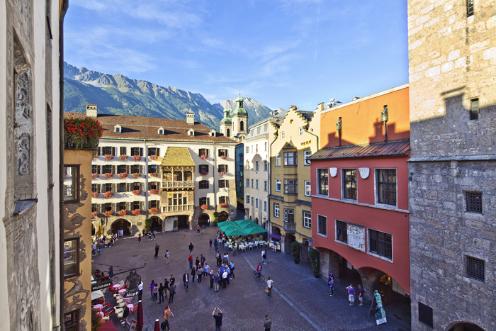Innsbruck città e montagna