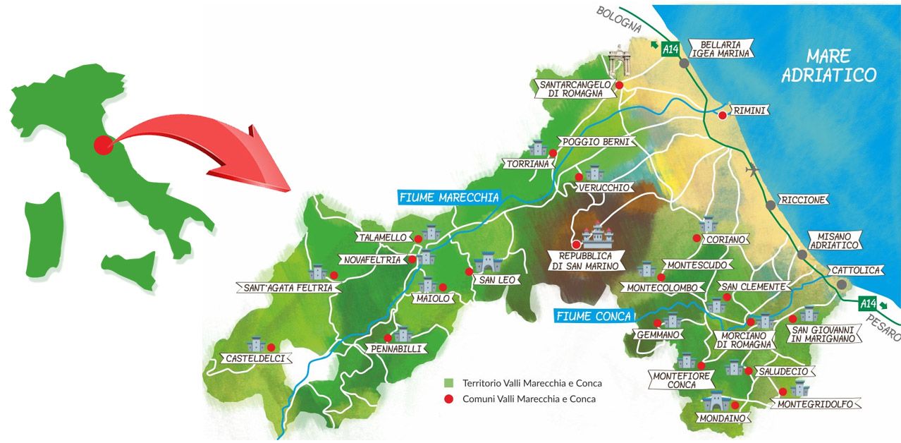 PROMOZIONE DEL TERRITORIO VALMARECCHIA CONCA