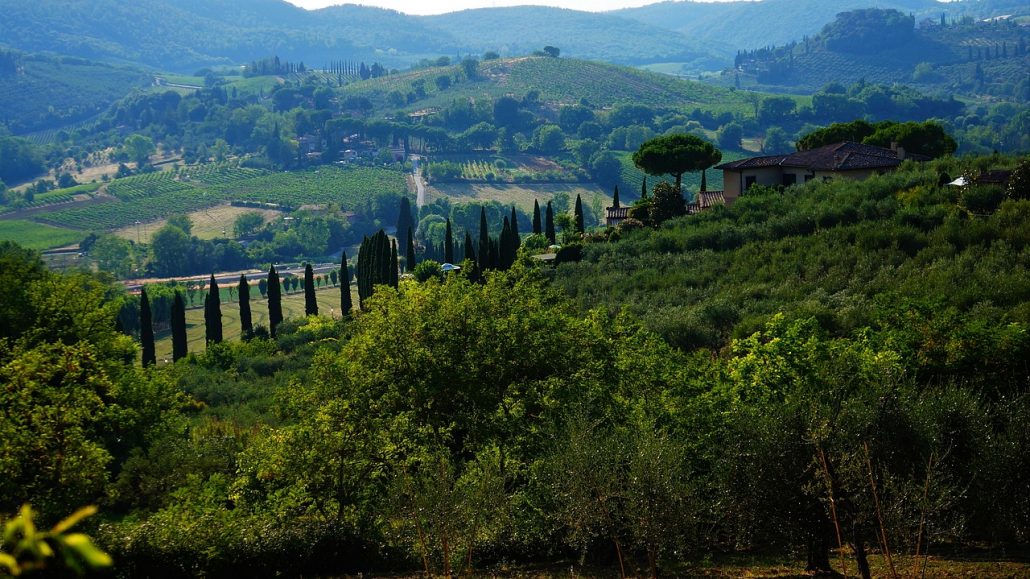 paesaggio toscana vacanze green